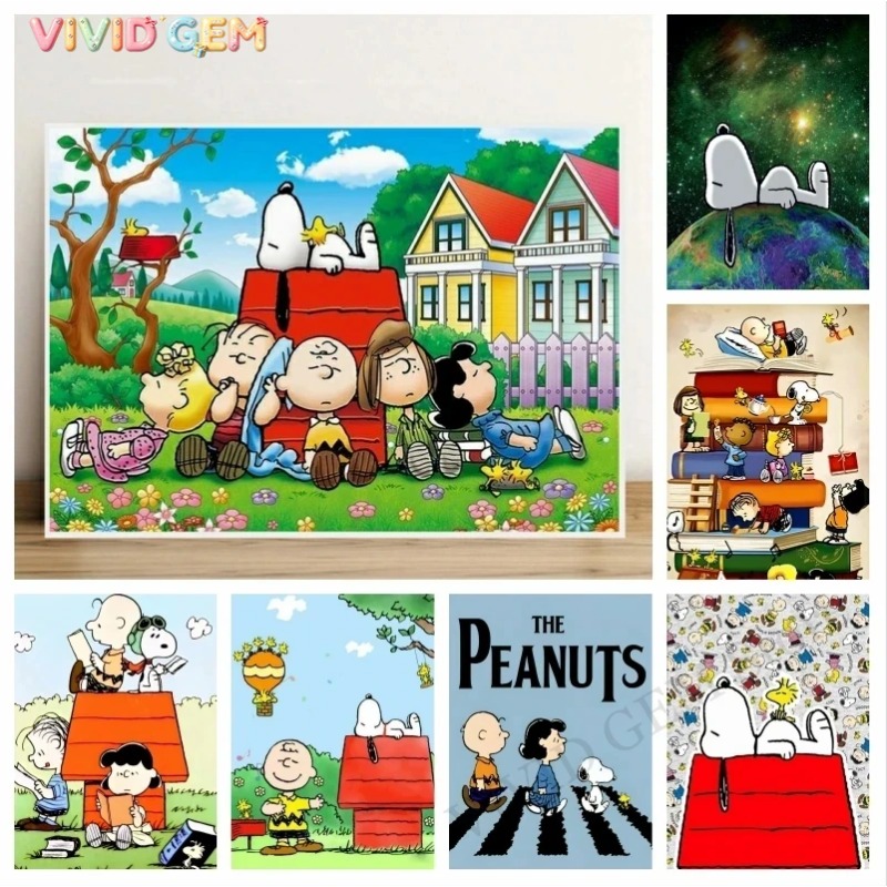 VIVID GEM 2026 New Cute Snoopy - Photo Mosaic Print recension och pris